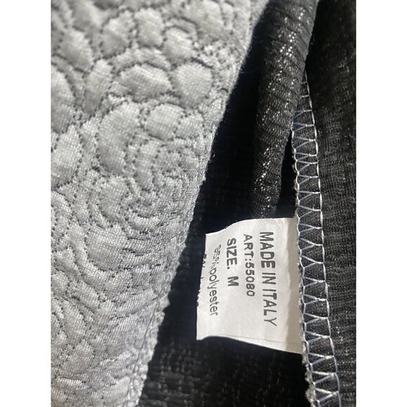 Lungo L'Arno Open Front Light Cardigan Jacket Long Sleeve Made In Italy Floral M - Picture 10 of 10